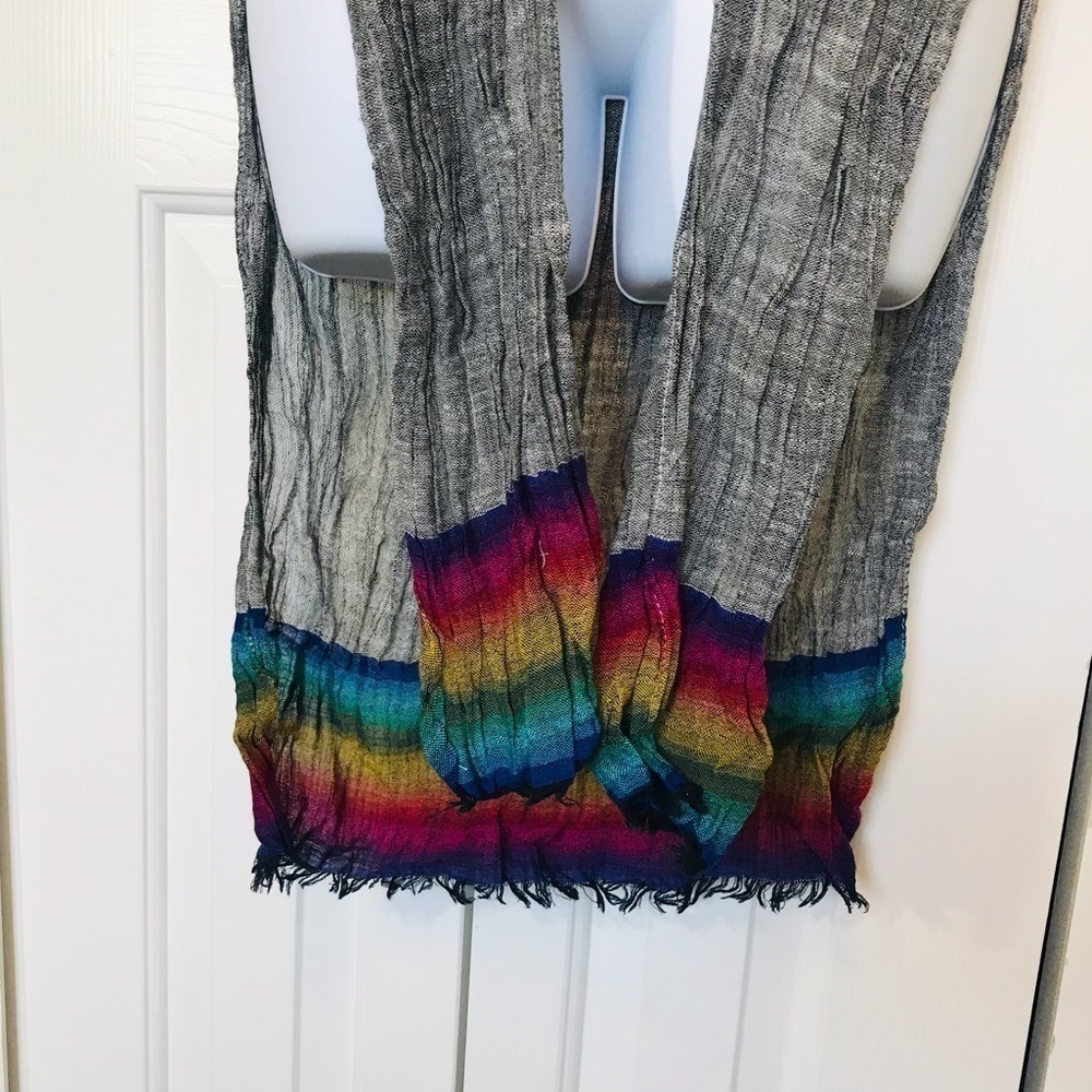 Steve Madden Boho Chic Sleeveless Vest Cardigan — NWT, Perfect for Layering! - Picture 3 of 9